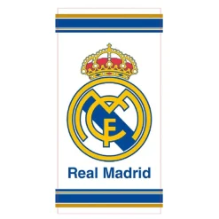 Real Madrid Strandtuch Weiß Badetuch Handtuch Baumwolle 70 × 140 cm