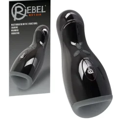 Rebel Masturbator mit Vibration Heizfunktion Auf-und-Ab-Bewegung Männer Sex-Toy