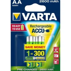 Recharge Accu Power AA (2 Stück, AA)