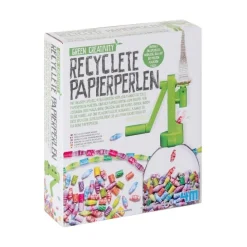 Recyclete Papierperlen Bastelset