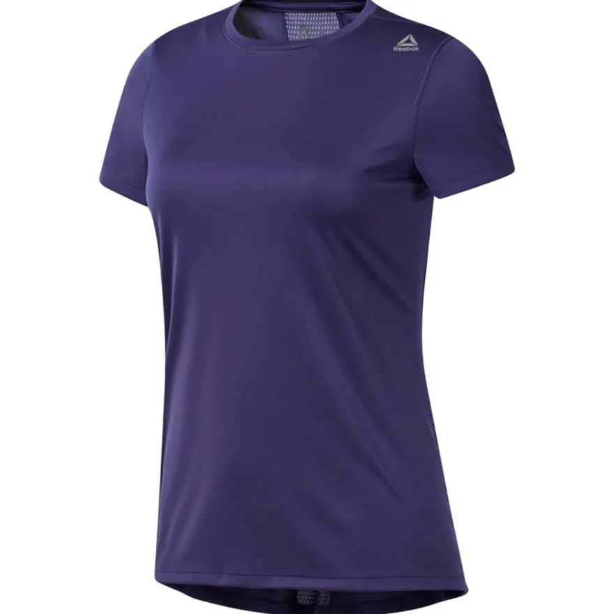 Reebok Womens Running Shirt ss purple - EC2942