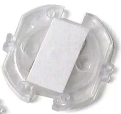 reer Steckdosenschutz klebbar transparent - 10er-Pack