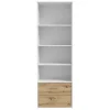Regal CULGOA CUGR711-M576 Bücherregal Artisan Eiche/weiß