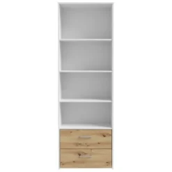Regal CULGOA CUGR711-M576 Bücherregal Artisan Eiche/weiß