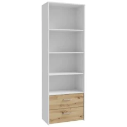 Regal CULGOA CUGR711-M576 Bücherregal Artisan Eiche/weiß