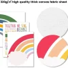 Regenbogen Familie Kinderzimmer Poster Set 30x40cm 3er Pack