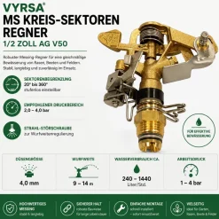 Regner MS Kreis-Sektoren 1/2