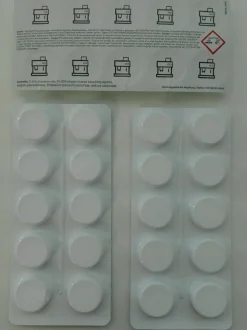 20 Reinigungstabletten 1,6g Reinigungstabs Tabs für Siebträger Kaffeemaschinen