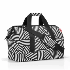reisenthel allrounder L 30l zebra MT1032 schwarz weiß Reisetasche Tasche Sauna