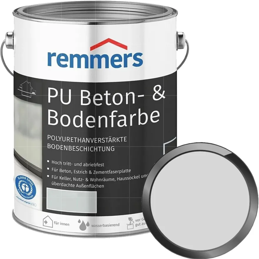 Remmers PU BETON- UND Bodenfarbe 2.5 LTR Bodenbeschichtung Versiegeln