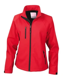 Result Damen Softshelljacke Windbreaker Base Layer Softshell R128F NEU