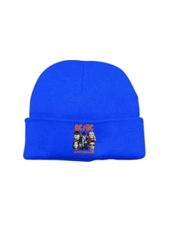 Retro ACDC Let there be Rock Musik band 70s 80s Konzert Wintermütze Beanie