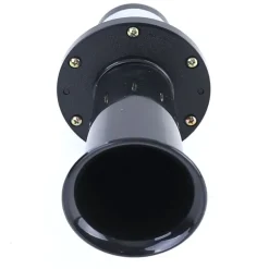 Retro Hupe Fanfare mit Oldtimer Klang Sound Universal Schwarz 12V