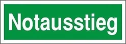 Rettungsweg Rettungszeichen Schild Aufkleber nachleuchtend ASR A1.3 ISO7010