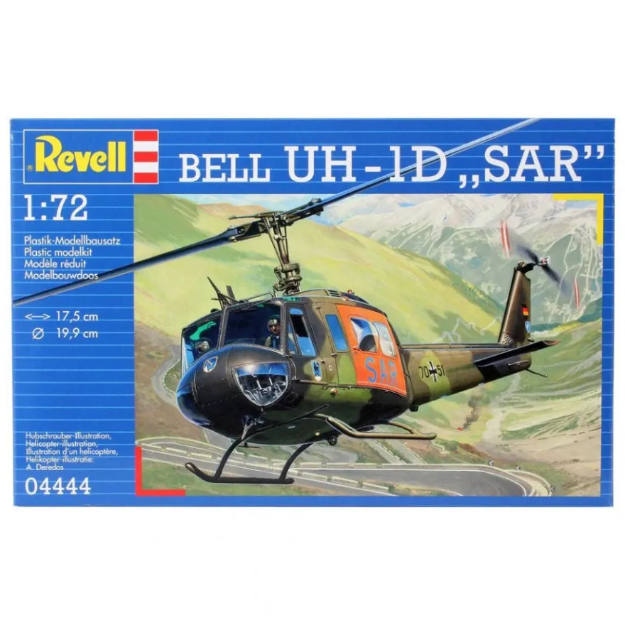 Revell - Bell UH-1D SAR - 1:72 - 115 Teile
