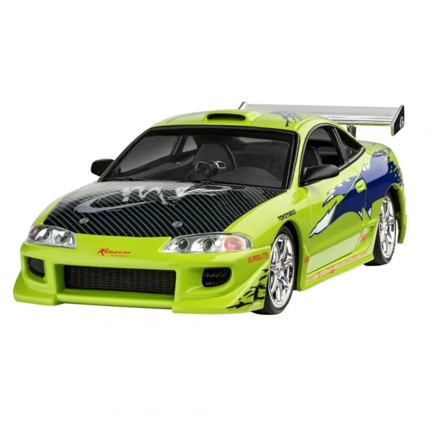 Revell - Fast & Furious Brians 1995 Mitsubishi Eclipse - 1:25 - 75 Teile