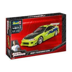 Revell - Fast & Furious Brians 1995 Mitsubishi Eclipse - 1:25 - 75 Teile