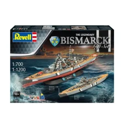 Revell - The Legendary Bismarck - 1:700/1:1200 - 326 Teile