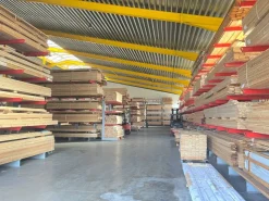 Rhombusleisten 30°, 21 x 95 mm, Sibirische Lärche A/B Sort, Komplettset 10-90 m²