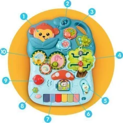 Ricokids 4-in-1 Lerntisch grün 781500