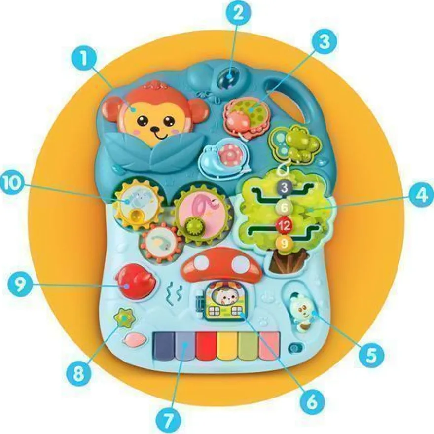 Ricokids 4-in-1 Lerntisch grün 781500