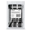 Ricokids 798202 Schranköffnungssicherung, 6 Stück, schwarz