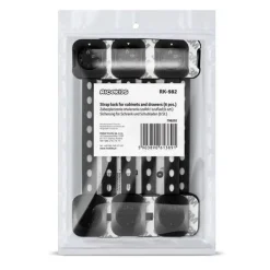 Ricokids 798202 Schranköffnungssicherung, 6 Stück, schwarz
