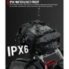 Rideiron Sturzbügeltaschen Motorrad - 2x5L wasserdichte Crash Bar Bags aus 500D