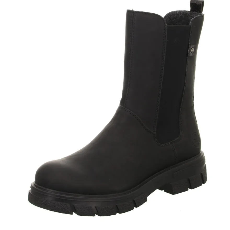 Rieker Schlupf/ Reißverschlussstiefelette Kaltfutter
