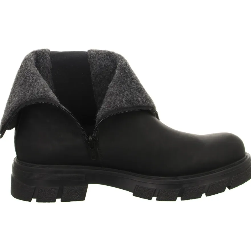 Rieker Schlupf/ Reißverschlussstiefelette Kaltfutter