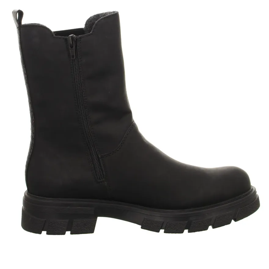 Rieker Schlupf/ Reißverschlussstiefelette Kaltfutter