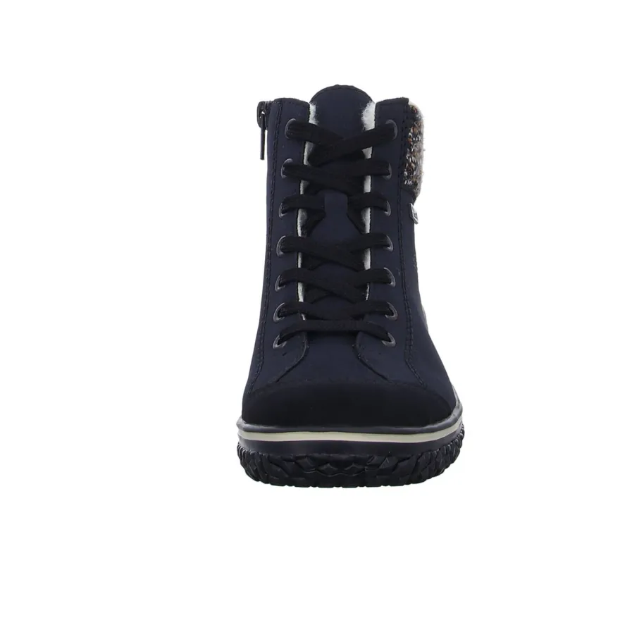 Rieker Schnürstiefelette Warmfutter