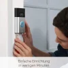 Ring Video-Türklingel Akku | Bewegungserfassung, Nachtsicht, HD - OVP