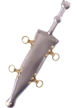 Römer Pugio mit Scheide aus Stahl