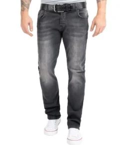 Rock Creek Herren Jeans Regular Fit Grau RC-2158