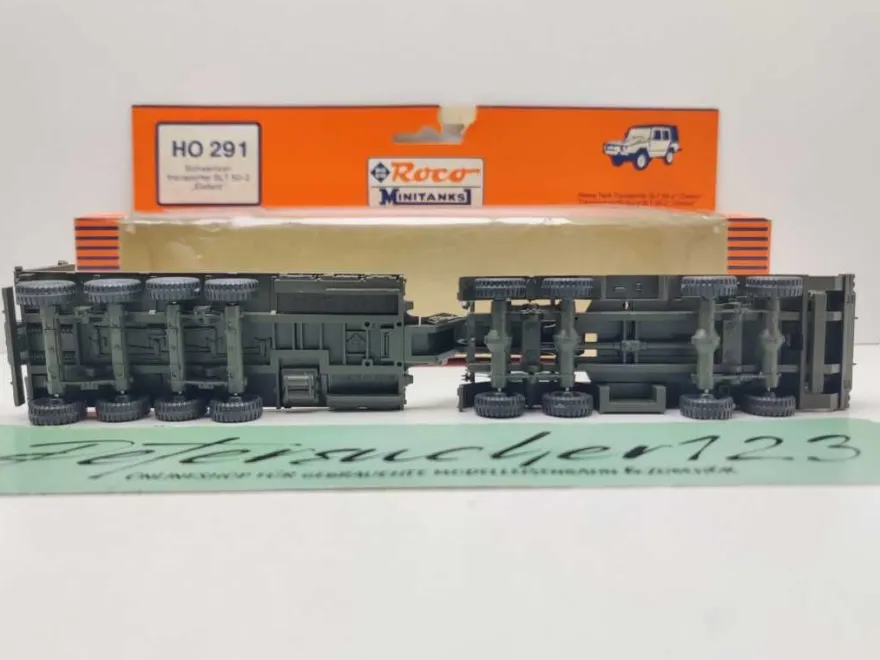 Roco Minitanks H0 291 Schwerlast-/Panzertransporter SLT 50-2