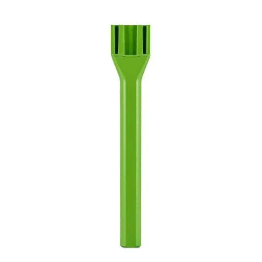 Rode Handadapter Interview GO Grün mit Fell-Windschutz