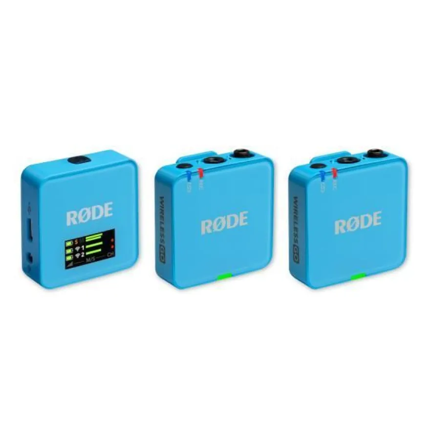 Rode Mikrofon-Funksystem Wireless GO Gen 3 Blau