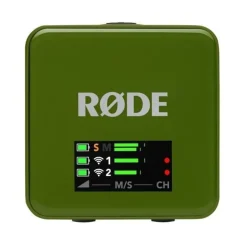 Rode Mikrofon-Funksystem Wireless GO Gen 3 Moss Khaki + Bonus In-Ear Kopfhörer