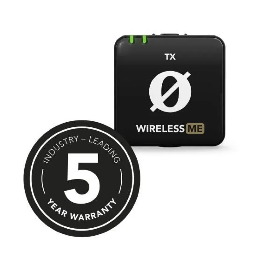Rode Wireless ME TX Modul mit Lavalier GO und Windschutz