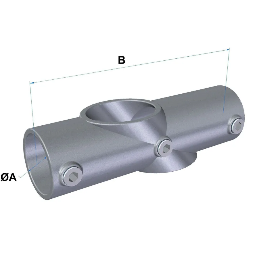 Rohrverbinder Kreuzverbinder 1