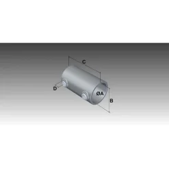 Rohrverbinder Verl?ngerungsst?ck 1 1/2