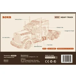ROKR 3D-Holz-Puzzle Heavy Truck