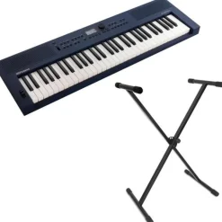 Roland Keyboard GO: eys 3 Midnight Blue mit Keyboardständer