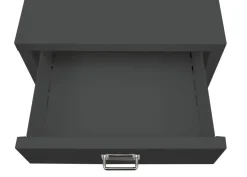 Rollcontainer HWC-L49, Schubladenschrank, Metall 55x40x41cm 4 Schubladen