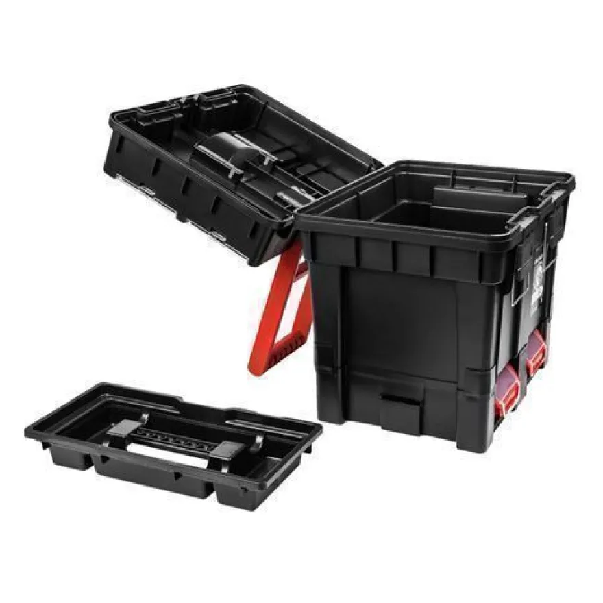 Rollwagen Werkzeugkoffer Werkzeugkiste Wheelbox HD Compact Werkzeugtrolley