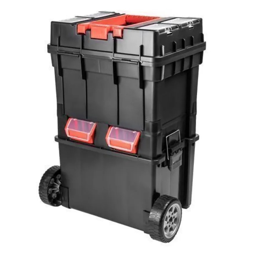 Rollwagen Werkzeugkoffer Werkzeugkiste Wheelbox HD Compact Werkzeugtrolley