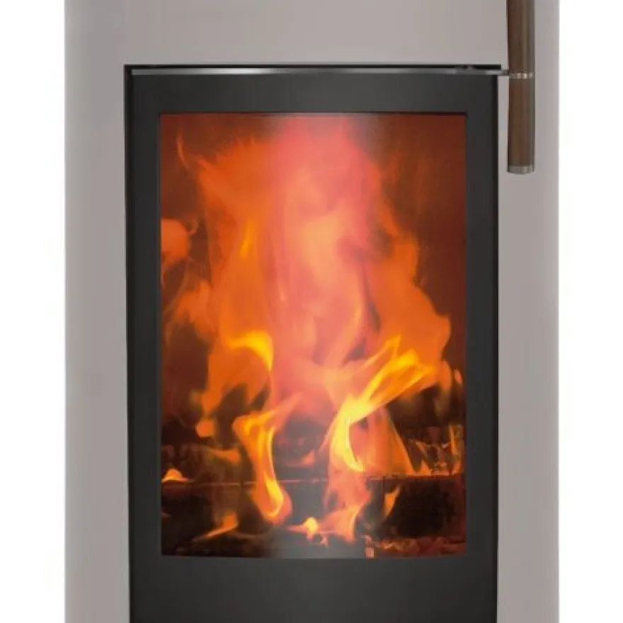Rondotherm Speicher Kaminofen 7KW Champagner