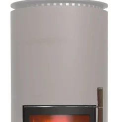 Rondotherm Speicher Kaminofen 7KW Champagner