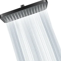 RONVIE 13 Zoll Duschkopf Regendusche, Fester Regenduschkopf Duschbrause mit